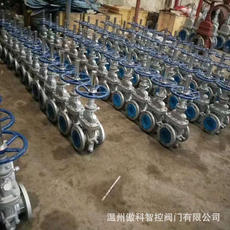 Z43F-16C 法兰带导流孔碳钢大口径平板闸阀 碳钢平板闸阀 DN600