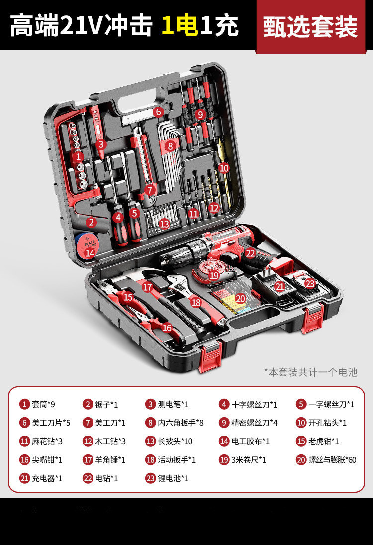 Hardware Repair | Other Repair kit - 21v-impact-1-battery-1-charger-selected-set