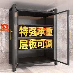户外阳台收纳柜子防尘防晒家用储物柜落地靠墙大容量杂物置物柜子