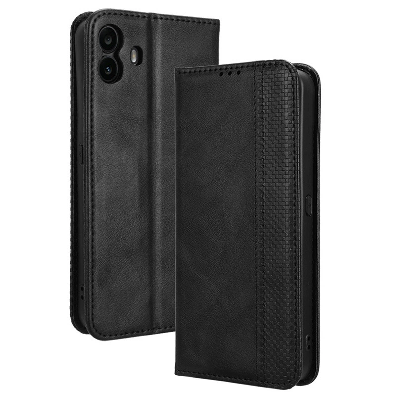 [Совместимый корпус Nothing CMF Phone 2 Pro/1 чехол с картой, магнитная крышка в винтажном стиле]