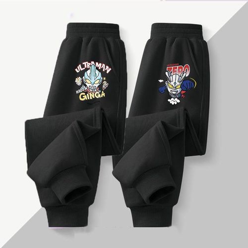 2024 Altman Pants Joggers for Boys, Loose-Fitting New Style Sports Trousers—Kids' Diga & Seveen-Style All-Match Ankle-Tied Long Pants