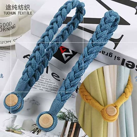 窗帘绑带;窗帘扣;流苏、穗