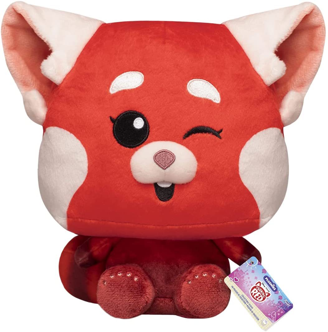 兒童禮物 玩具公仔跨境新款Turning Red - Mei as Red Panda青春變形記毛絨公仔