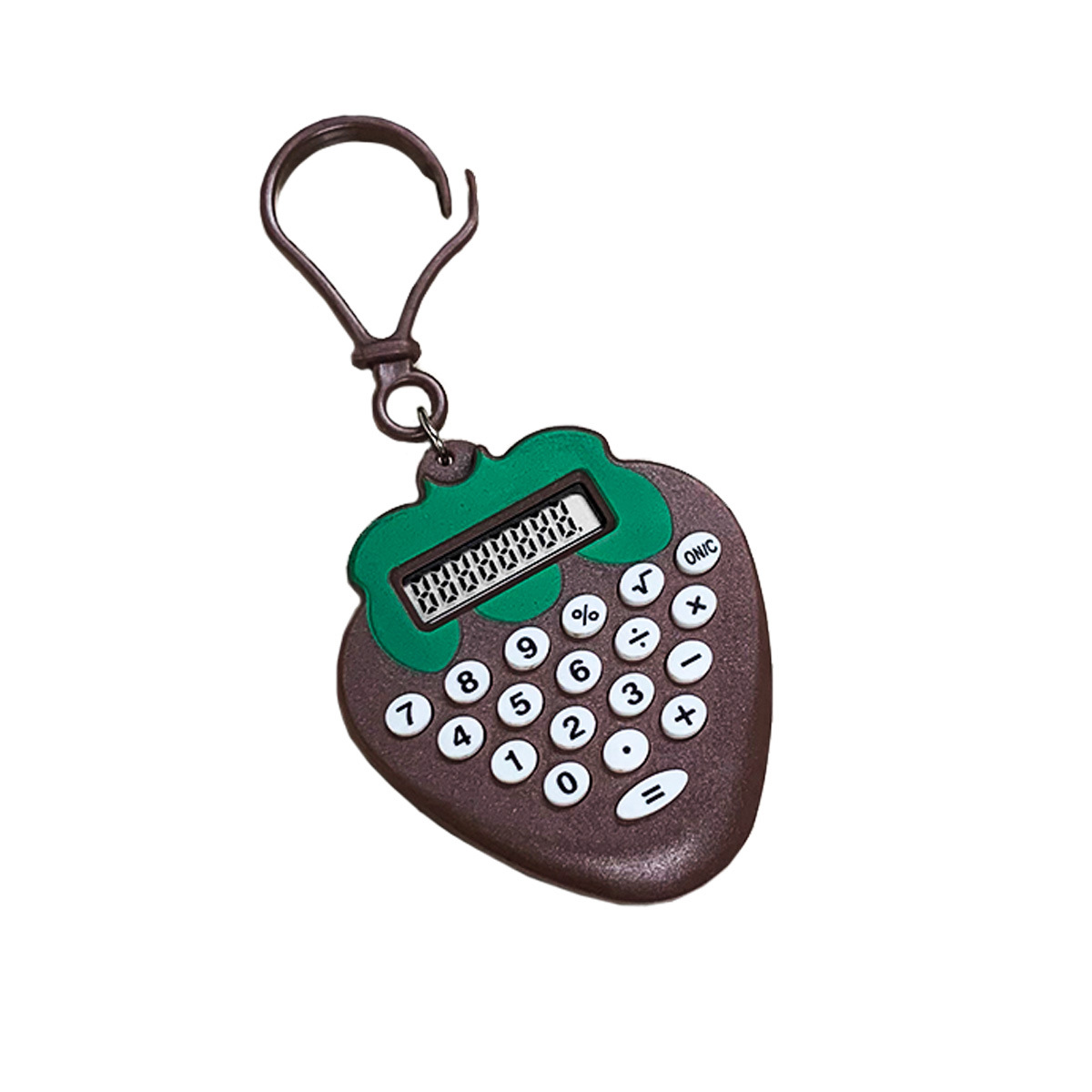 17g Weight Calculator Stationery Type 1 Piece Quantity Class, School Occasion ABS Material Strawberry Pattern Cute Style 1 Piece Cute Strawberry ABS Calculator 6