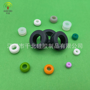 1-6MM outdoor waterproof power cord protective sleeve high temperature resistant protective wire plug rubber protective coil silicone protective wire sleeve