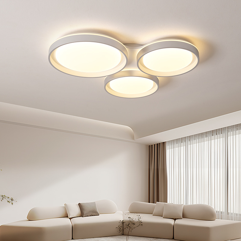 [Selección estricta] atmósfera moderna y simple en 2025 nuevo diseño de lámpara principal de sala creativa dormitorio estudio lámpara de techo