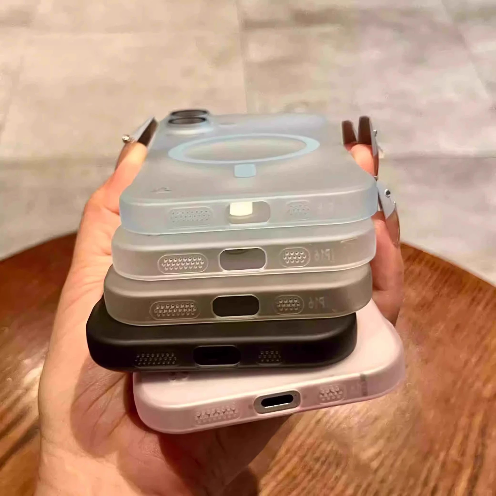 Яблоко, iPhone16, ультра-тонкий совместимый iPhone16 Pro, чехол для телефона, матовый объектив, 13