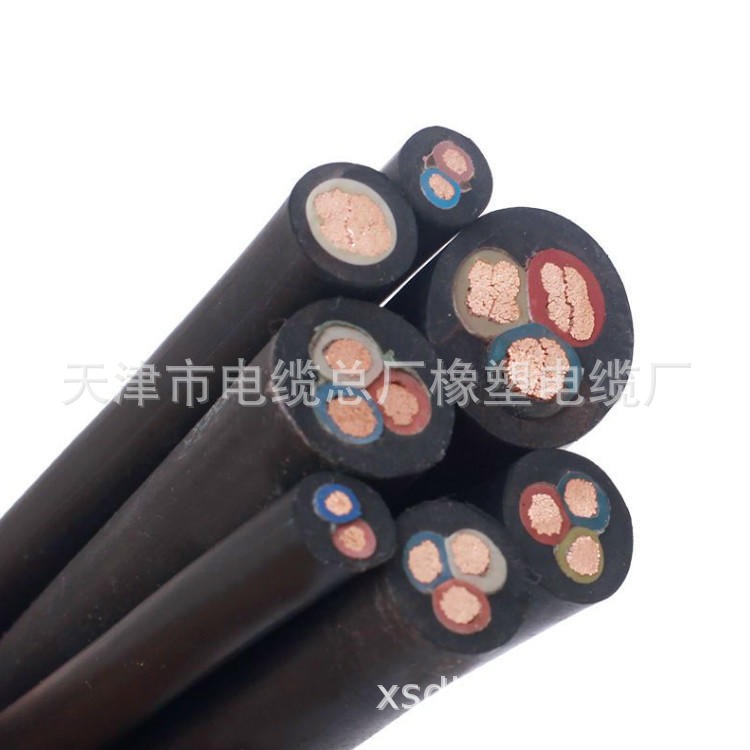 YCW 5*16 5*25 5*35 5*50 重型铜芯橡套软电缆