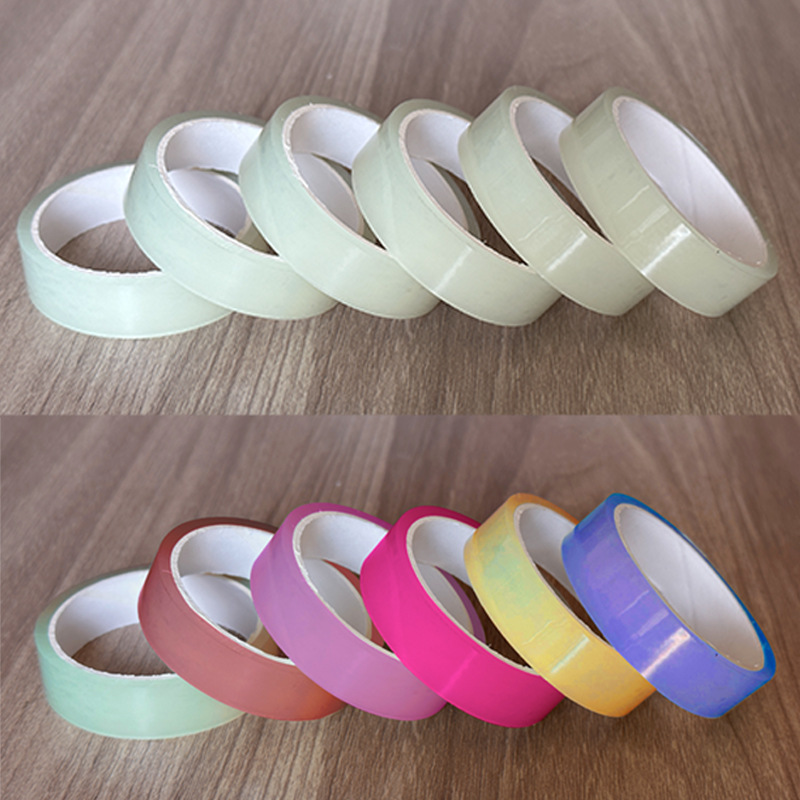 Tape adhesivo de bola viscosa de cristal variable de luz Super descompresión Tape adhesivo de bola de agua dibujo a mano desnuda en contacto con la luz Cambio de color goma de bola de agua