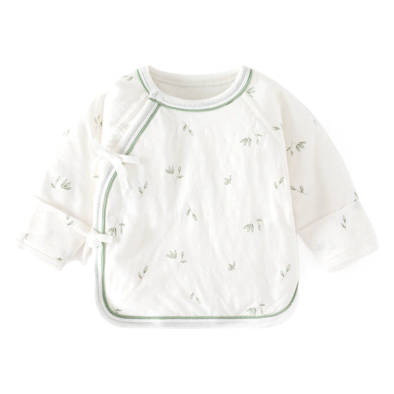 Новорожденный ребенок хлопок с половиной спины, теплая внутренняя одежда