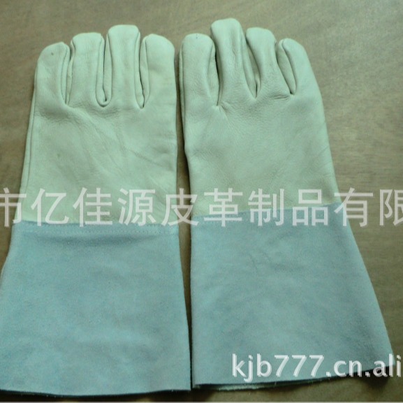 牛皮头层电焊专用手套焊工手套防护手套广东厂家生产皮质手套现货