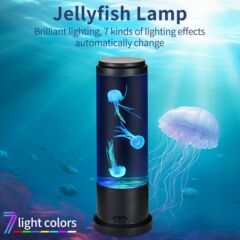 クリエイティブな新しいクラゲランプ USB カラフルな LED 変色家庭用雰囲気ナイトライトデスクトップ装飾クラゲランプ卸売