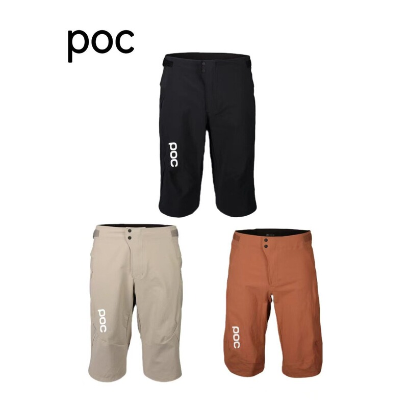 poc three-color mountain bike riding outdoor sports leisure loose cropped pants quick-drying breathable shorts