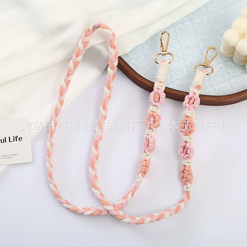 Woven creative fresh bag strap handmade, (Cross-border trading), boho style