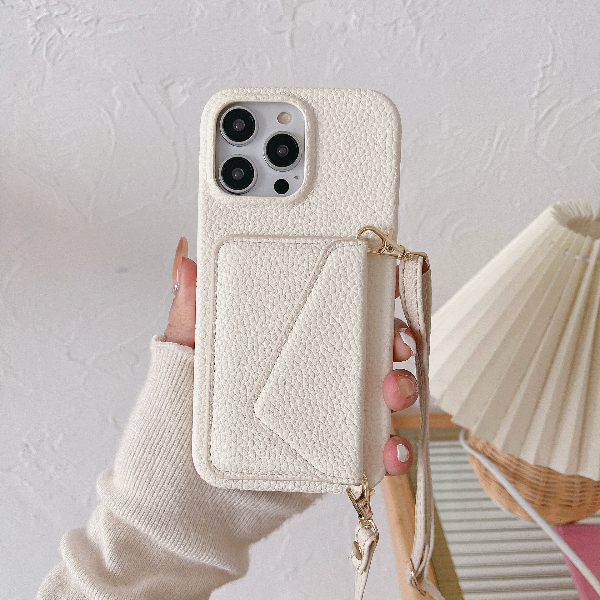 Apple, совместимый чехол для телефона pro, iphone15, держатель карт, плечевая сумка