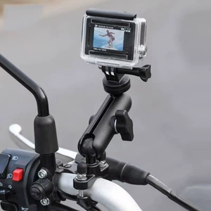Motosiklet və velosiped üçün dashcam, gimbal, kamera tutacağı