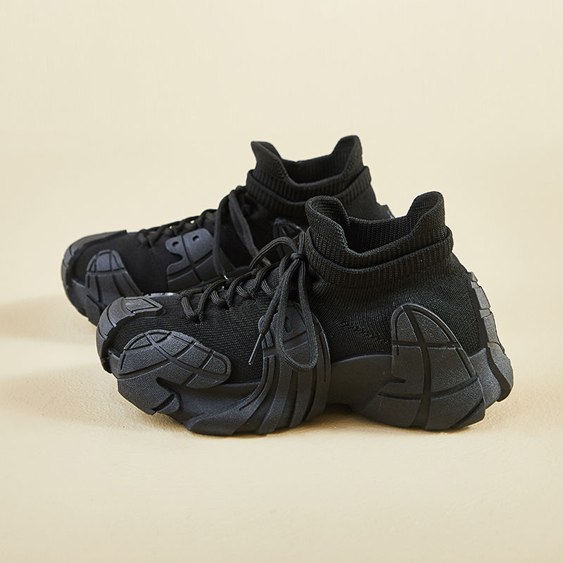 Flyknit Lightweight Dad Sneakers For Women, 2026 Summer New Model, Breathable Non-slip Hiking Shoes, Versatile_vogvips.com