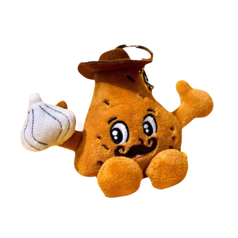 跨境新品 cava plushies卡瓦餐厅挂件可爱吉祥物毛绒公仔挂件玩具|undefined