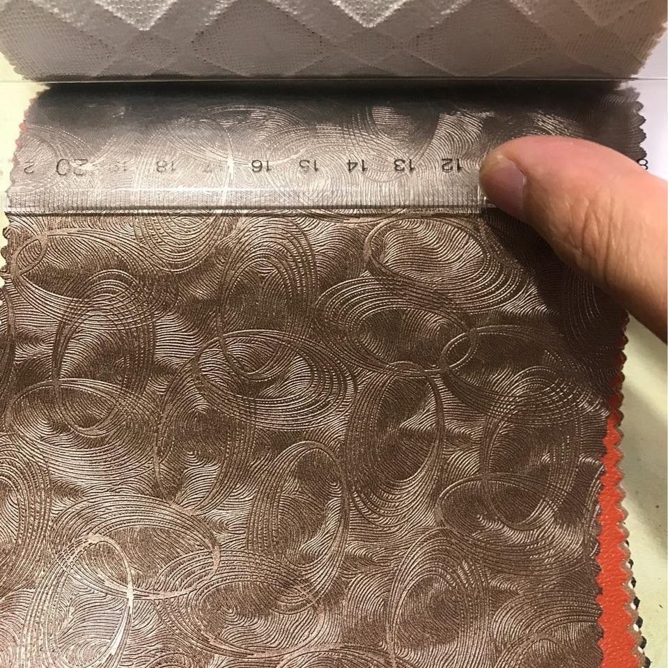 耐弯折防水防滑PVC桌布印花皮料 耐磨pvc桌布专用面料