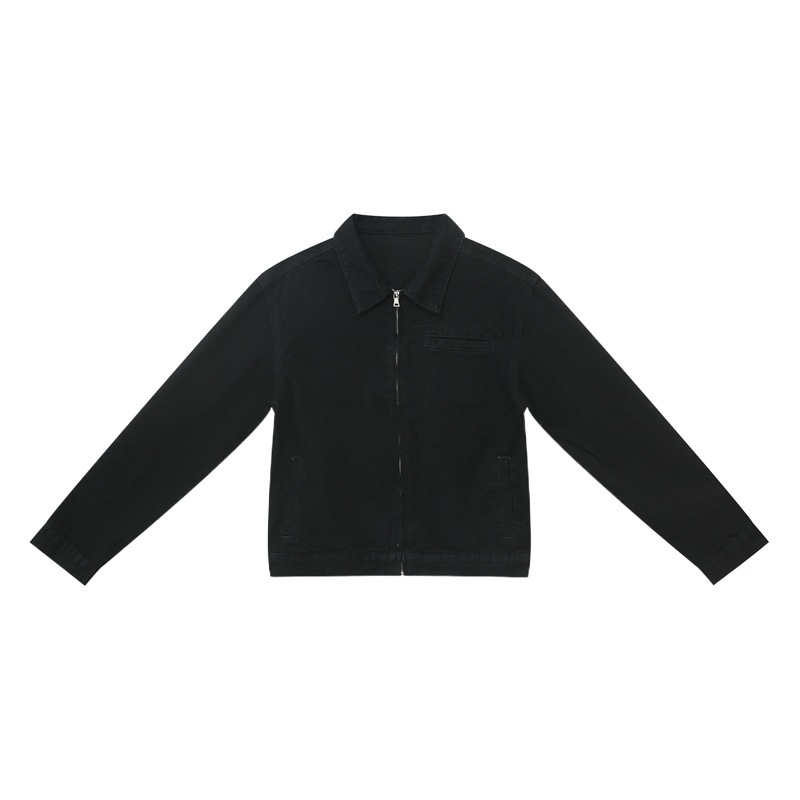 Mtlclothes ropa de Hombre | 2023 otoño nuevo estilo Hong Kong avanzada sentido simple suelta casual Denim traje moda