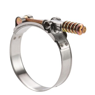 [Factory] 201 Stainless Steel T-Type Spring Heavy-Duty Strong Clamp Pipe Clamp Car Special Hoop Tianjin Hose Clamp