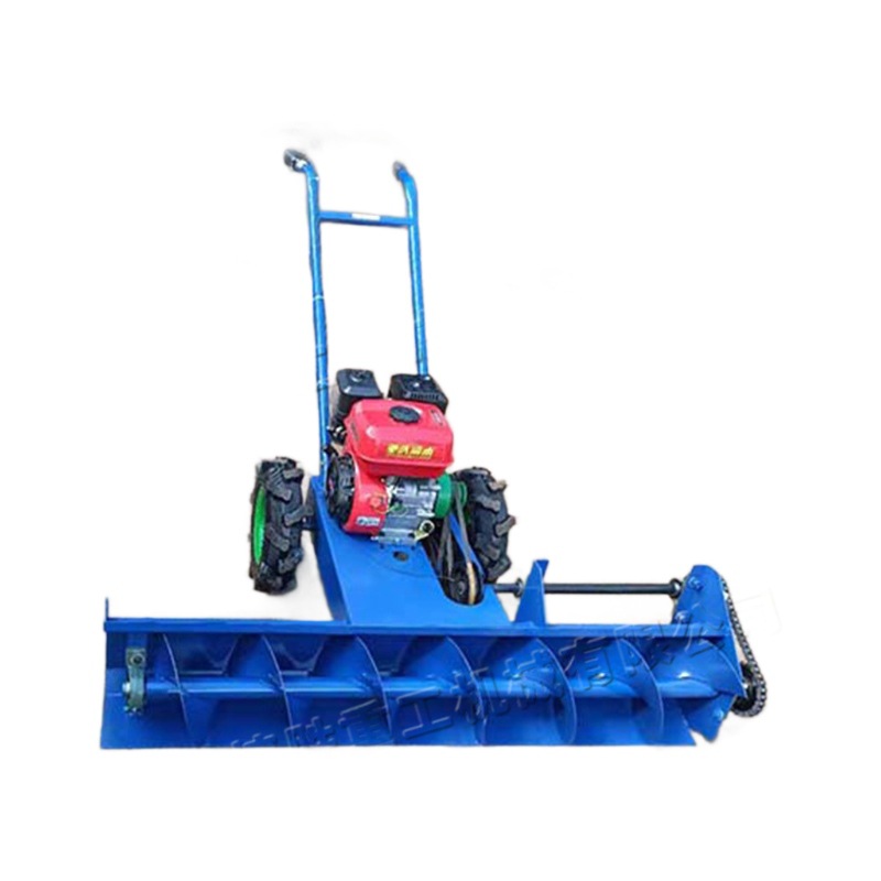 máquina de limpieza de nieve de invierno pequeña máquina de limpieza de nieve de carretera de propiedad de la comunidad de la plaza