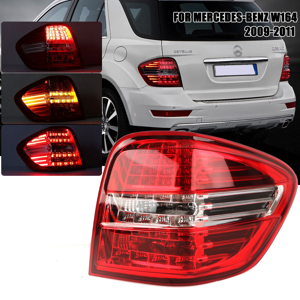 Aplicable a 09 - 11 Mercedes-Benz W164 Luz trasera ML300 ML350 Luz de marcha atrás ML500 Luz de freno Luz de dirección