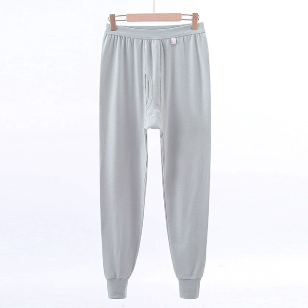 Cotton wool pants beige