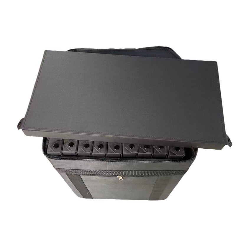 Wholesale Black Glasses Trolley Case Exhibition Outing Optical Sunglasses Display Box Sample Storage Box 180 Pieces