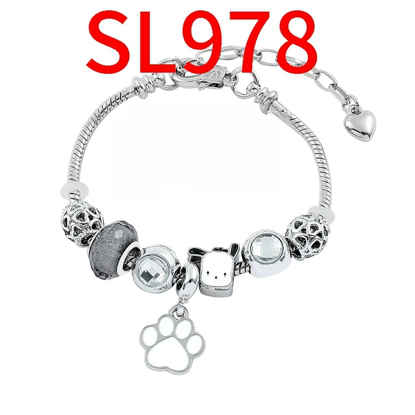 SL978 Cat Puppet Kasha bracelet