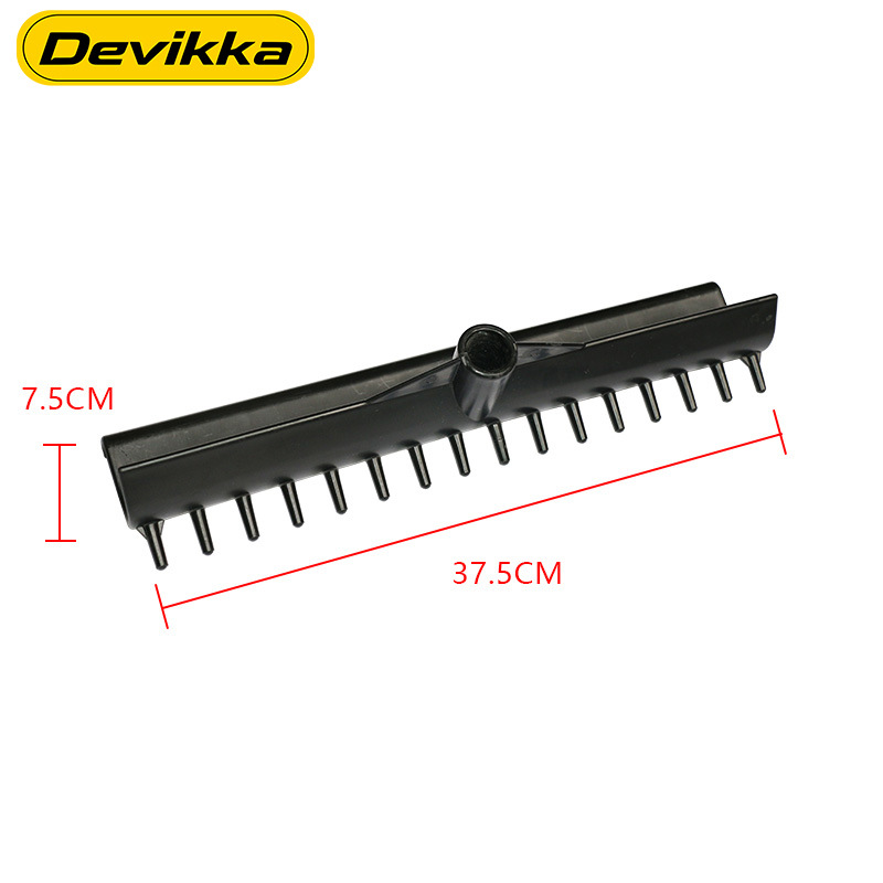 Campo de Golf Rake arena nivelador de pozo de arena de una sola cara de aleación de aluminio de doble cara Rake arena Rake Fairway plástico suministros de golf