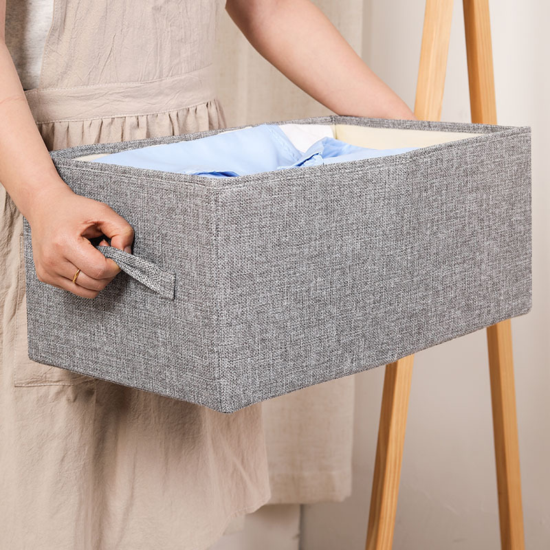 Clothes Storage Box Household Foldableable Fabric Storage Box Drawer-Type Wardrobe Clothes Storage Box Clothing Storage Box