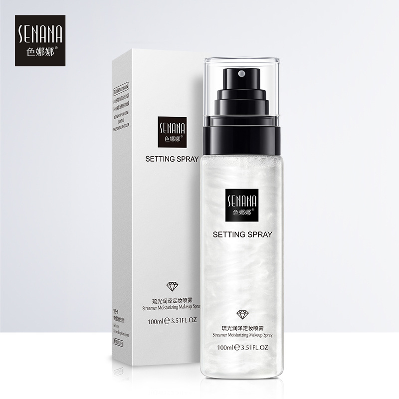 Se Nana Glazed Moisturizing Makeup Setting Spray Rapid Film Forming Anti-sweat Oil Control Lightweight No-Removal Makeup Moisturizing Spray