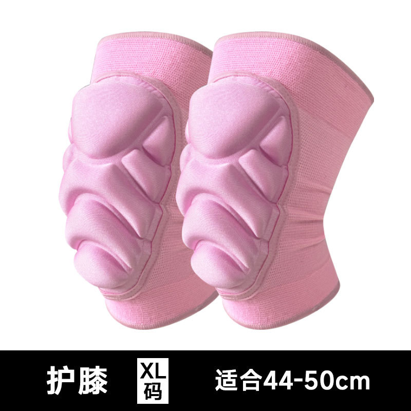 Deportes al aire libre engrosada esponja rodillera voleibol equitación danza patinaje sobre ruedas resistente a la caída anti-colisión tortuga Shell rodillera codo pad