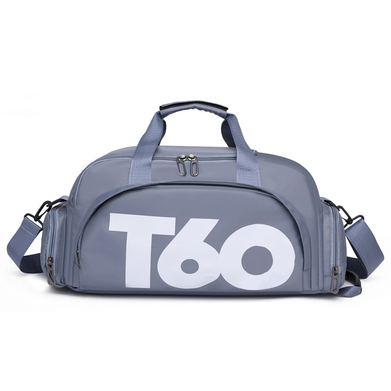 Nueva bolsa de viaje multifuncional, cinturón de viaje de gran capacidad, bolsa de ejercicios independiente, bolsa de separación seca y húmeda de hombros