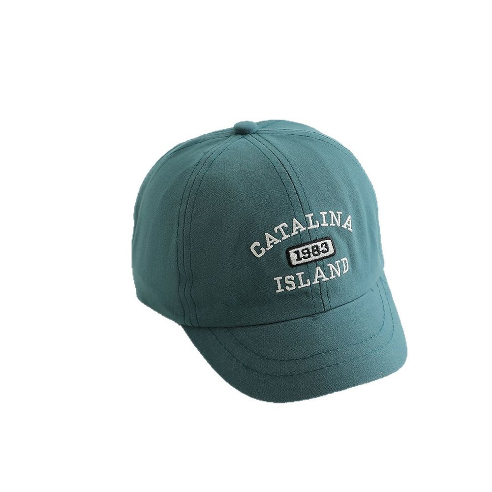 2-5 Sombreros infantiles primavera y otoño delgados estilo coreano de moda para bebés varones sombreros de boca de pato de marea niñas sombreros de sombreros de béisbol