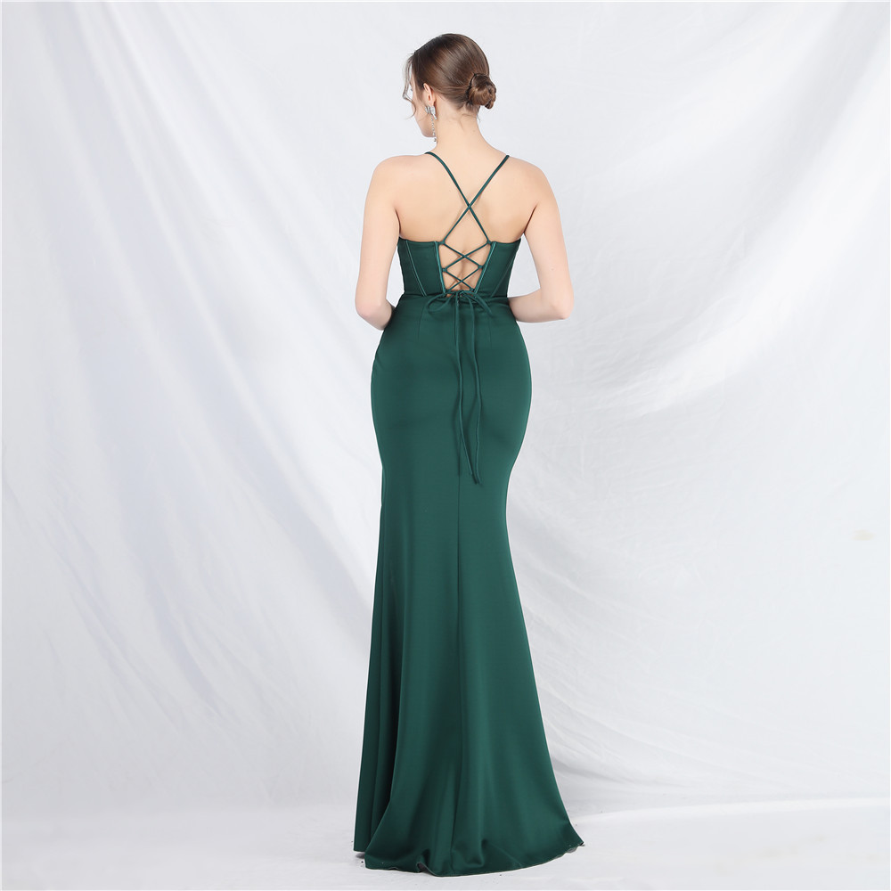 Court Boning Corset Vest High End Camisole Evening Dress