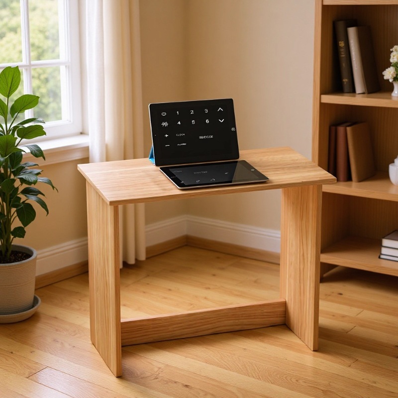 Escritorio de escritorio simple multifuncional para alquiler de casa, escritorio de escritorio para estudiantes, dormitorio familiar, escritorio de computadora moderno