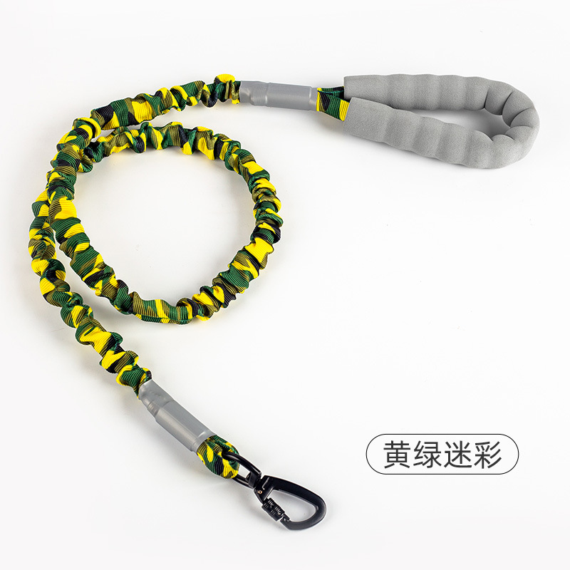 Transfronterizos Amazon nuevo perro tracción cuerda elástica corda a prueba de explosiones corda de perros artículos de mascotas para caminar cuerda de perros