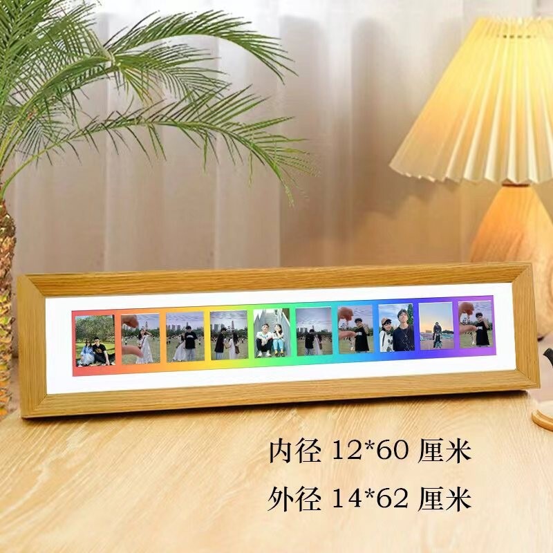 Polaroid Photo Frame, Rainbow Photo Paper, Special Picture Frame, Long Strip Photo Frame, Mini 3inch 5inch Tabletop and Wall-Mounted Photo Frame Polaroid Photo Frame, Rainbow Photo Paper, Special Picture Frame, Long Strip Photo Frame, Mini 3inch 5inch Tabletop and Wall-Mounted Photo Frame