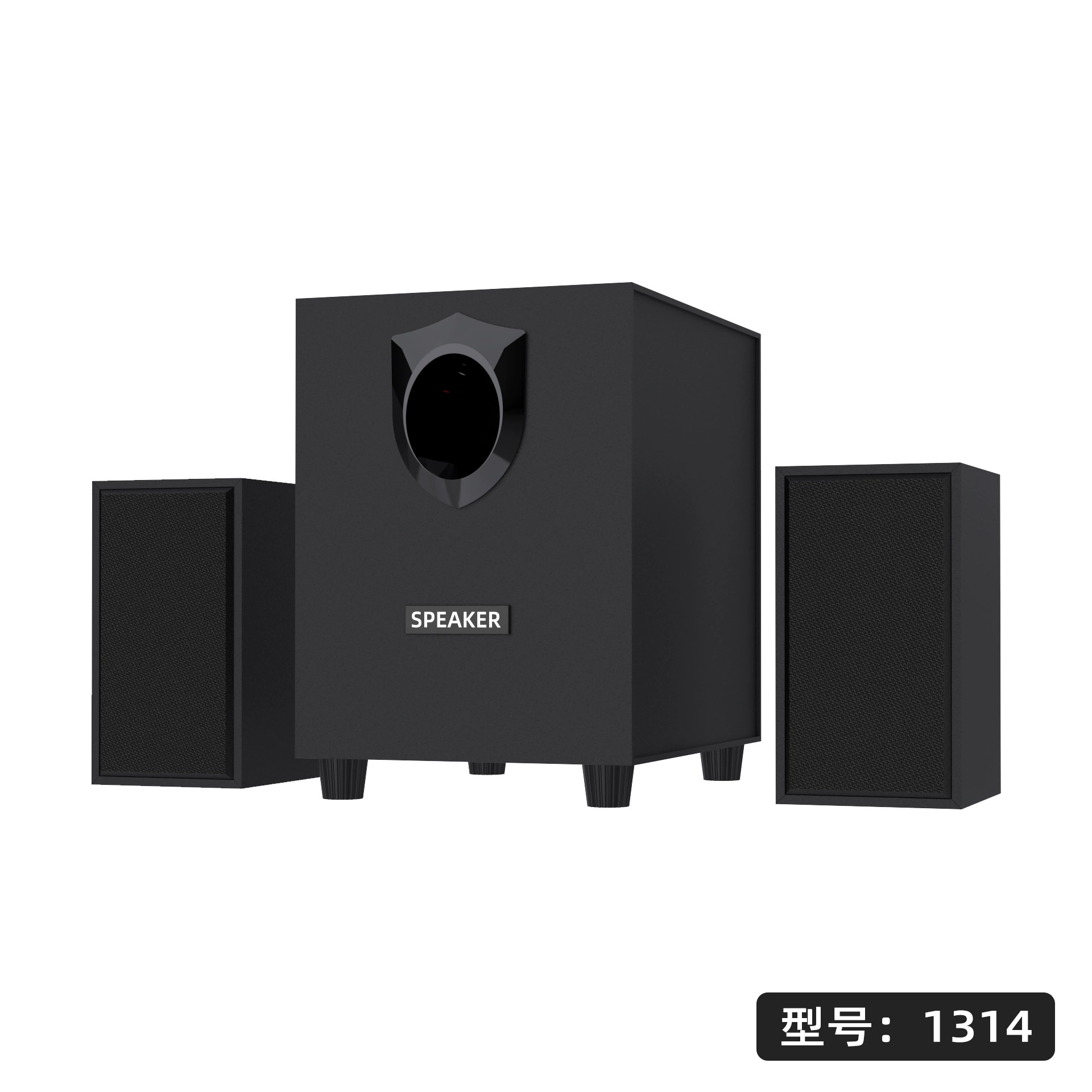 Diamond V-1314 настольный компьютер USB проводной сабвуфер домашний динамик деревянный динамик завод прямых продаж