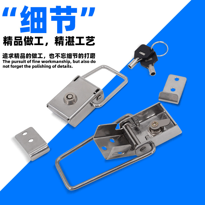 AW Anwang Buckle 57,90,120,142,160,180 Lockbox Lock - Buckle de plataforma de autobús de acero inoxidable