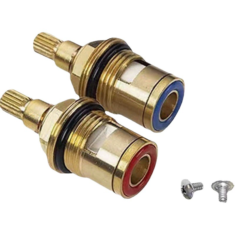 Трансграничная горячая Распродажа Быстрое открытие сердечника клапана латунь керамический двойной зубы клапан сердечника диска кран клапан ремонт аксессуары