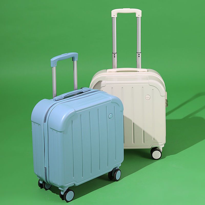 [Fábrica cuidadosamente seleccionada] Maleta estilo ins nueva maleta rueda universal para mujer, maleta trolley de 18 pulgadas, maleta de contraseña para hombre