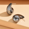 Design fashionable acrylic earrings, Amazon, trend of season, simple and elegant design