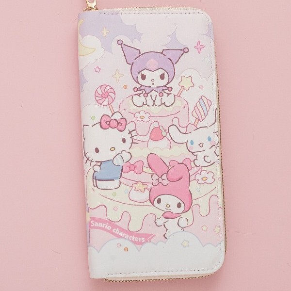 Fresh Japanese Style Cute Kitten Women's Wallet Girl's Wallet Long Zipper Texse Student Card Holder 2025 New Fresh Japanese Style Cute Kitten Women's Wallet Girl's Wallet Long Zipper Texse Student Card Holder 2025 New