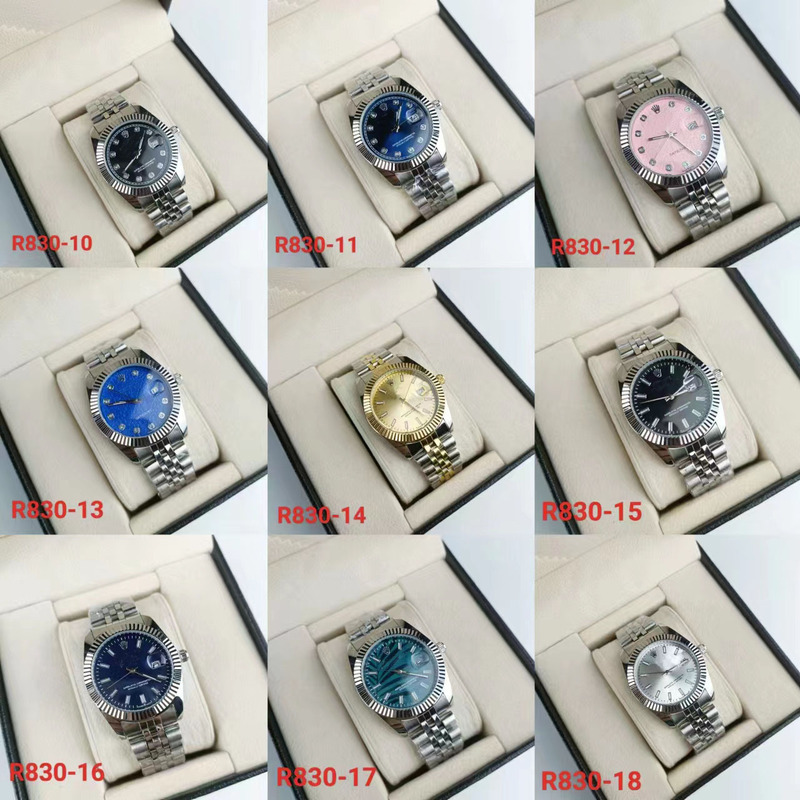 Classic Foreign Trade Wholesale Log Non-mechanical Men's Quartz Watch Stainless Steel Belt Waterproof Luminous Quartz Women's Watch Men