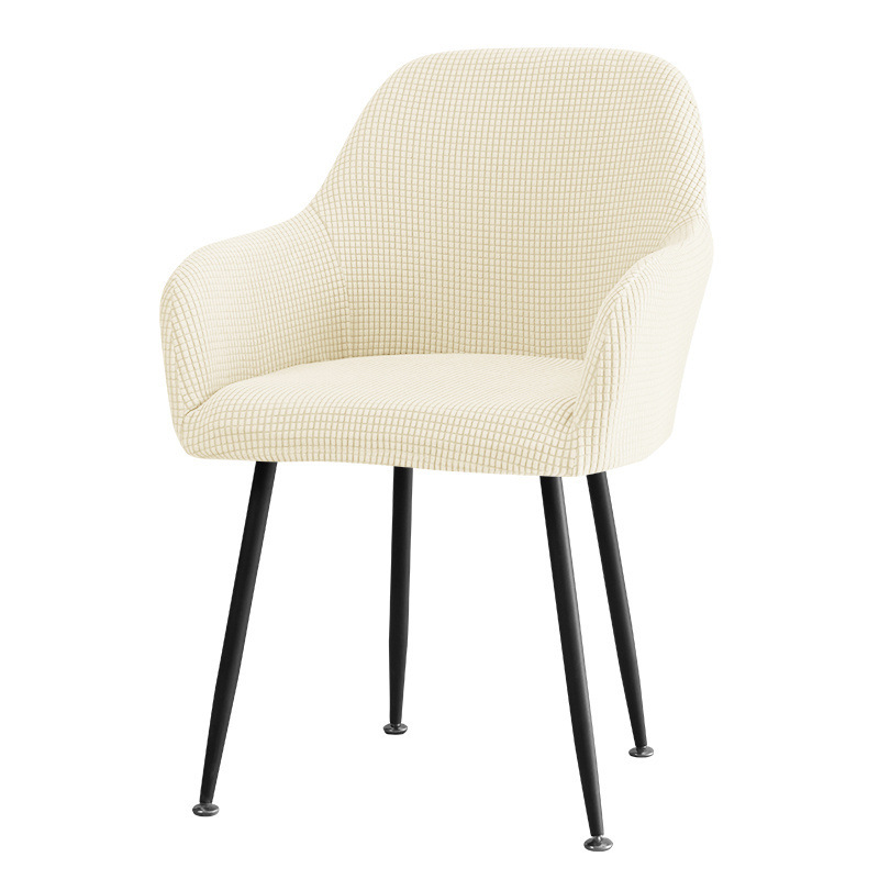 cubierta de sillón gruesa de granos de maíz cubierta de silla de oficina giratoria cubierta de silla de comedor de hotel casero cubierta de silla de banquete sensación de alto nivel