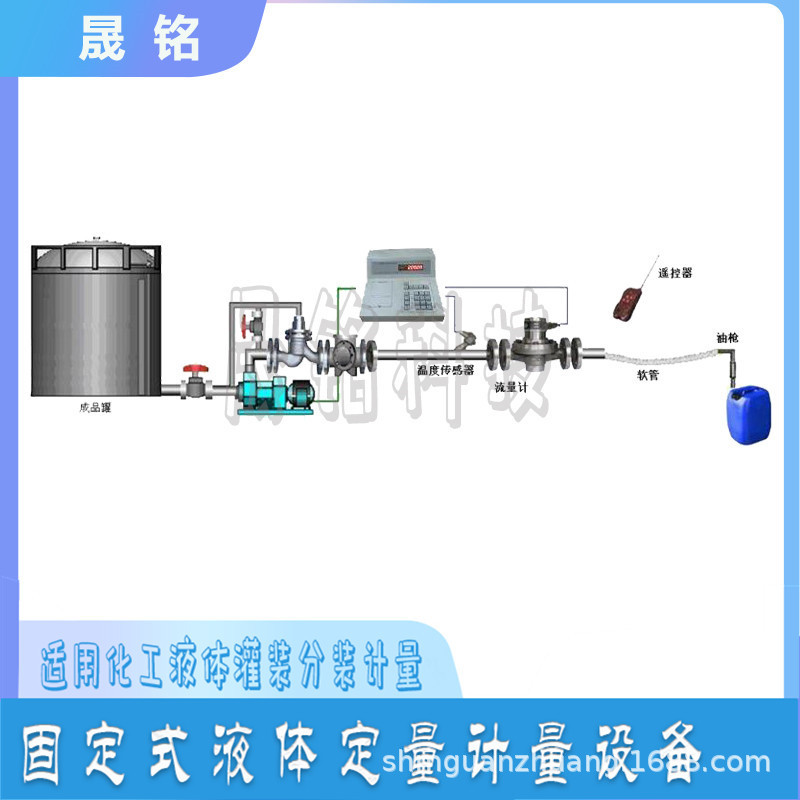 东营手持加油枪式定量灌装系统 化工原料定量分装计量设备