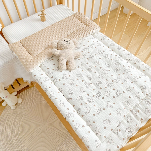 Love bear cotton cotton mattress cushion
